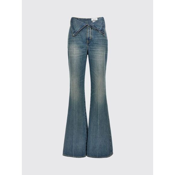 ALEXANDER MCQUEEN Denim - Mcqueen Jeans Woman Indigo